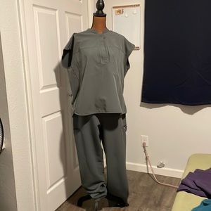 Lovingly used FIGS scrubs in Bonsai